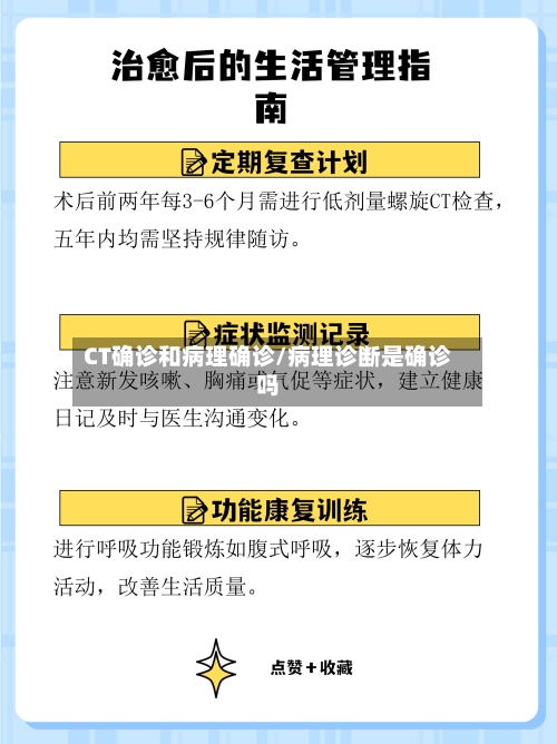 CT确诊和病理确诊/病理诊断是确诊吗