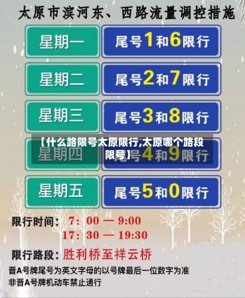 【什么路限号太原限行,太原哪个路段限号】