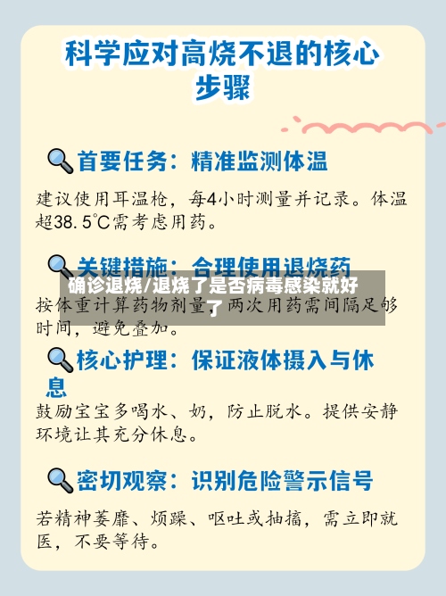 确诊退烧/退烧了是否病毒感染就好了-第2张图片