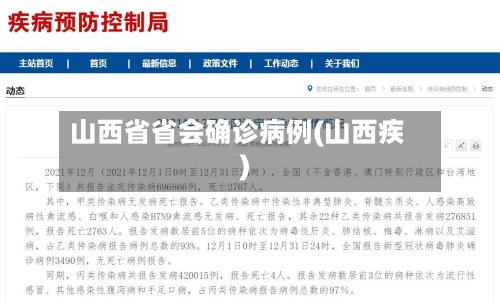 山西省省会确诊病例(山西疾)
