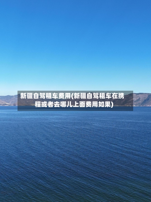 新疆自驾租车费用(新疆自驾租车在携程或者去哪儿上面费用如果)