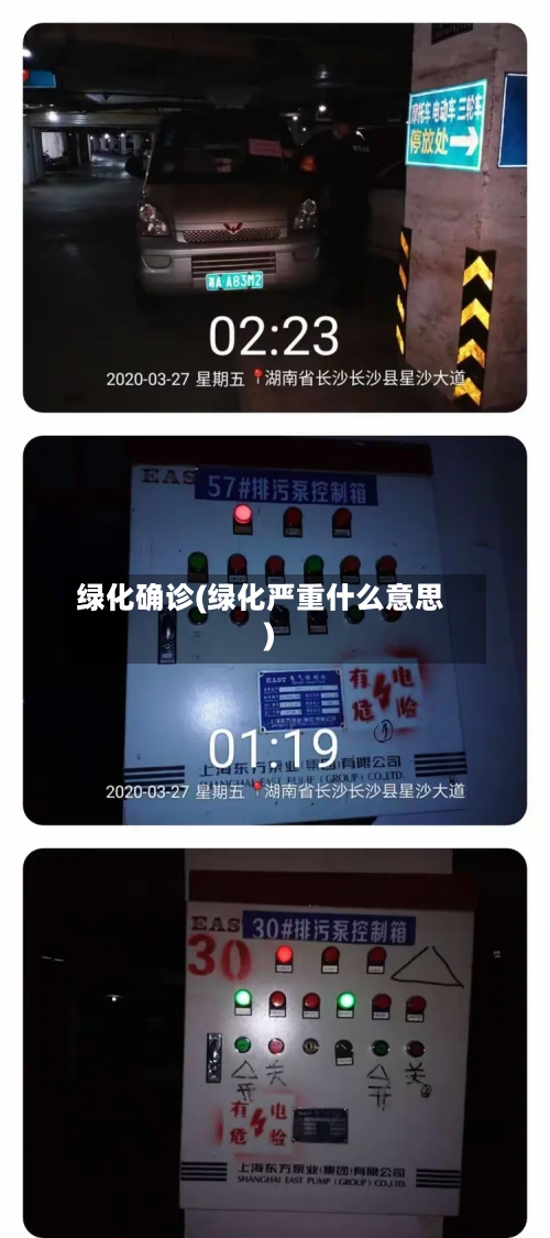 绿化确诊(绿化严重什么意思)