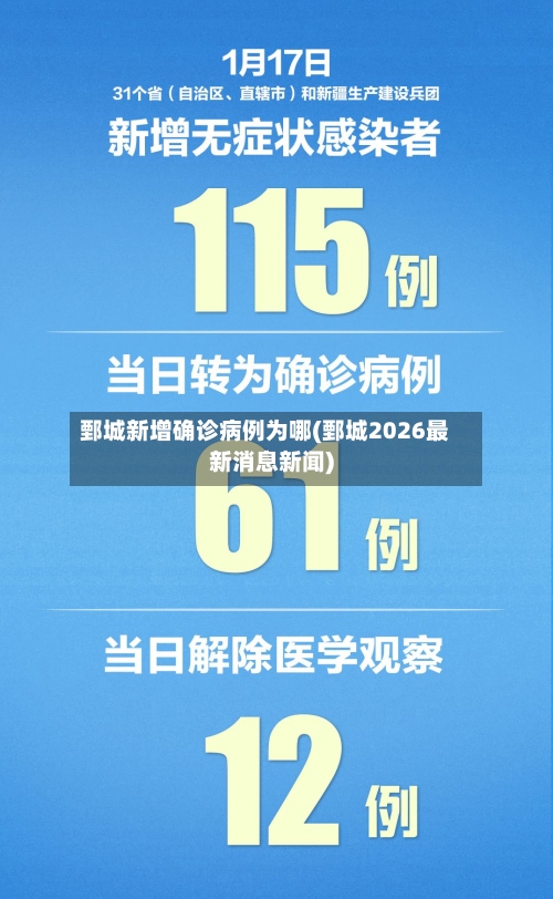 鄄城新增确诊病例为哪(鄄城2026最新消息新闻)-第2张图片