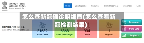 怎么查新冠确诊明细图(怎么查看新冠检测结果)