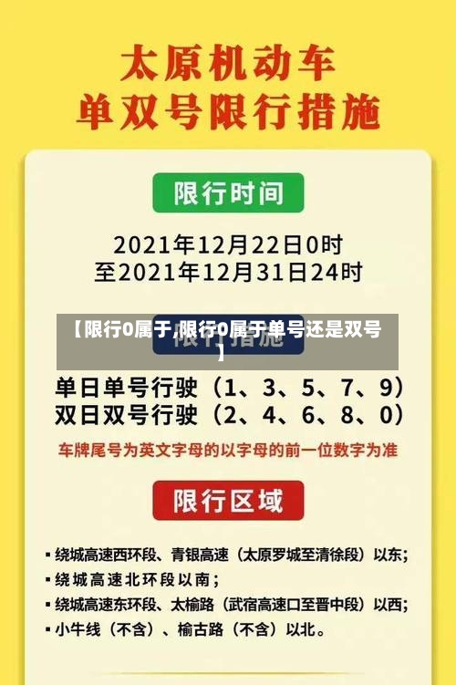 【限行0属于,限行0属于单号还是双号】