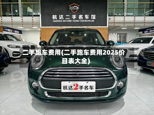 二手跑车费用(二手跑车费用2025价目表大全)-第2张图片