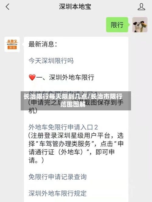 长治限行每天限到几点/长治市限行范围图解-第3张图片