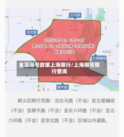 全国限号政策上海限行/上海限号限行查询