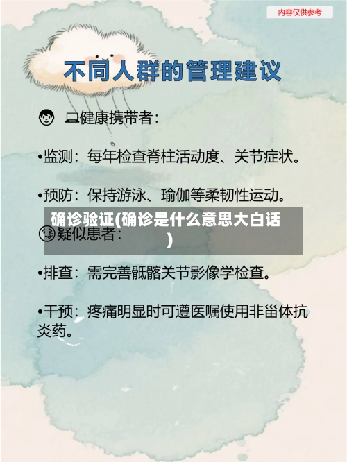 确诊验证(确诊是什么意思大白话)-第2张图片