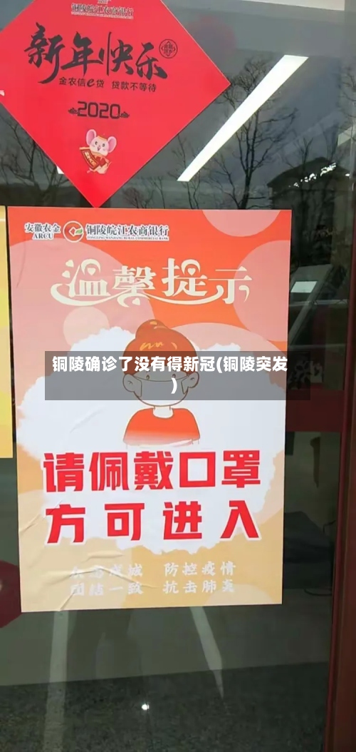 铜陵确诊了没有得新冠(铜陵突发)