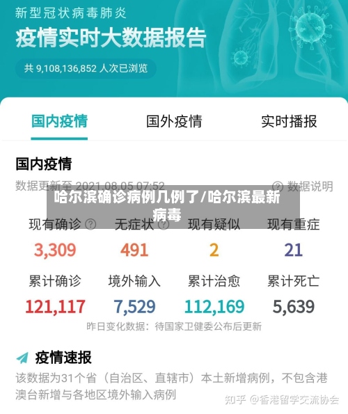 哈尔滨确诊病例几例了/哈尔滨最新病毒
