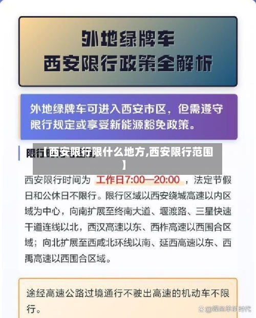 【西安限行限什么地方,西安限行范围】-第2张图片