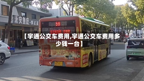 【宇通公交车费用,宇通公交车费用多少钱一台】-第3张图片