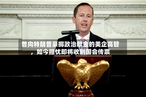 曾向特朗普豪掷政治献金的美企高管，如今担忧即将收到国会传票-第1张图片