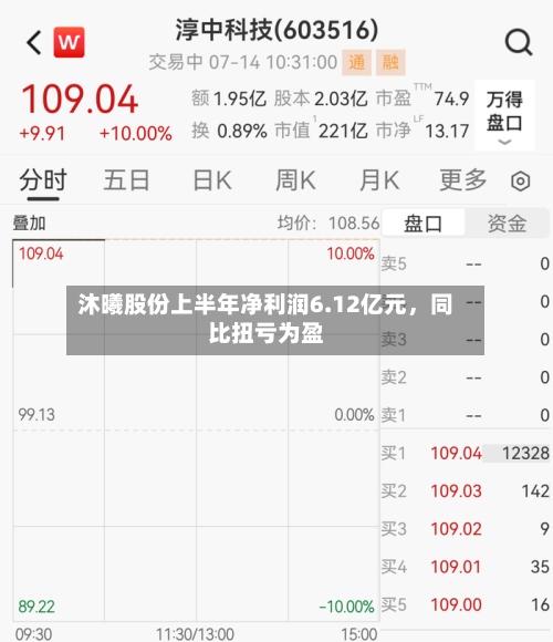 沐曦股份上半年净利润6.12亿元	，同比扭亏为盈-第3张图片
