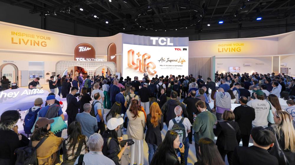 连续16年参展IFA	，TCL展示Mini LED及AI家电，欧洲本土化员工超九成